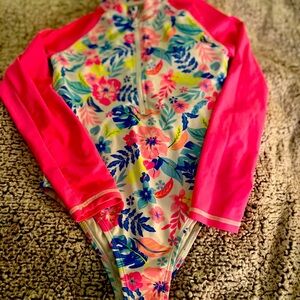 Tommy Bahama girls one-piece swim suit size 8